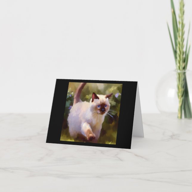 Carte Colorpoint Shorthair (Devant)