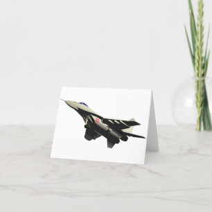 Carte Combat Aircraft Note Cards