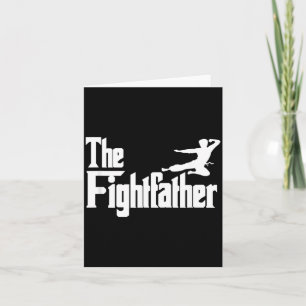 Carte Combat Père Taekwondo Papa Kung Fu Karaté Pères