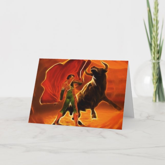 Carte Combattant et EL Toro de Taureau (Devant)