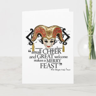 Carte Comedy Of Errors Feast