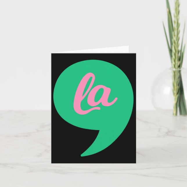 Carte Comma La Kamala Harris 2022 - Costum électoral (Devant)