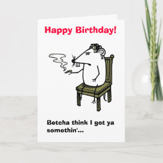 Carte Comme je m'en fiche