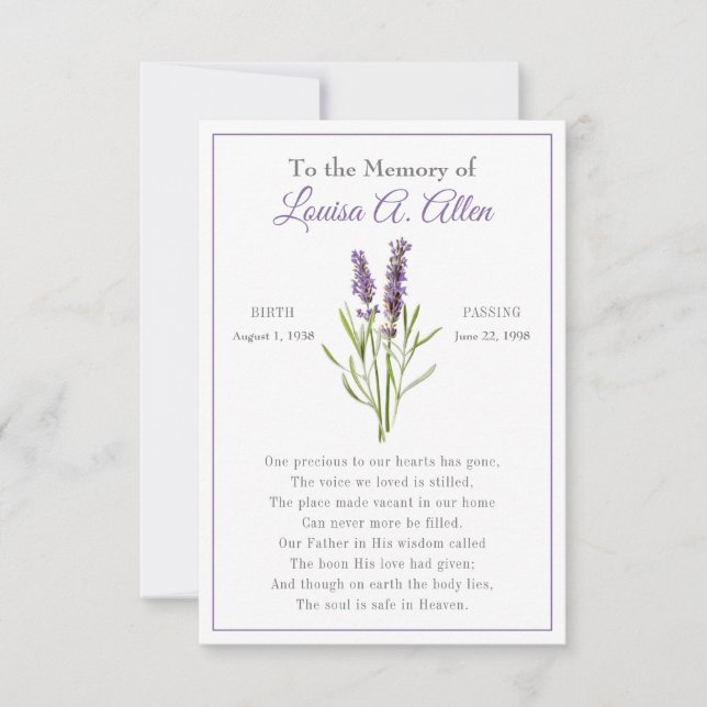 Carte commémorative (Devant)