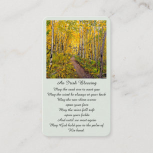 Carte commémorative de célébration de la vie