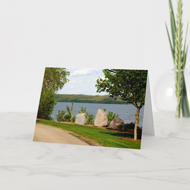 Carte commémorative de Dan Fogelberg au printemps (Devant)