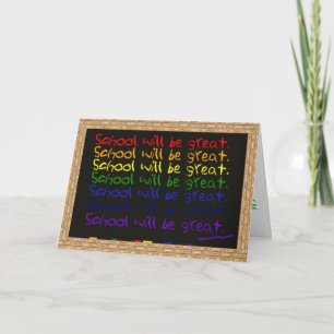 Carte Commencer l'école