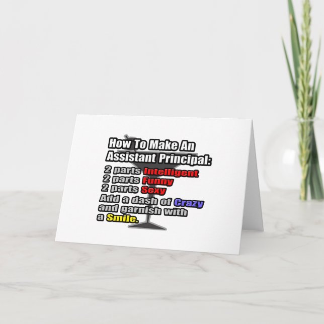 Carte Comment créer un principal adjoint (Devant)