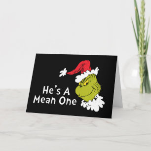 Carte Comment le Grinch a volé Noël C'est un vilain bo