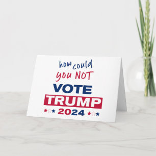 Carte Comment ne pas voter TRUMP 2024