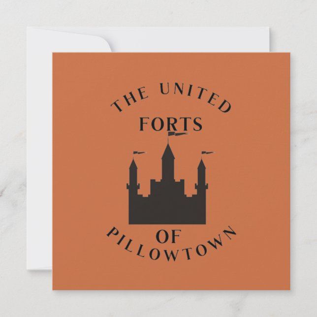 Carte Communauté Les Forts-Unis de Pillowtown (Devant)