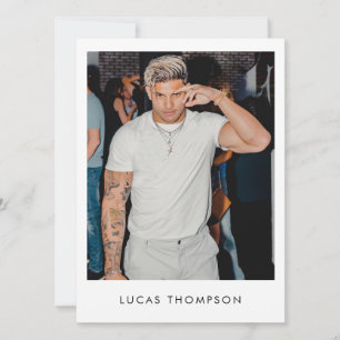 Carte Comp Acteur Homme Influenceur 5 Photo Code Q