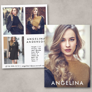 Carte Comp Acteur Modèle noir - 3 photo arrière