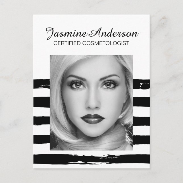 Carte Comp Artist de maquillage entièrement person (Devant)