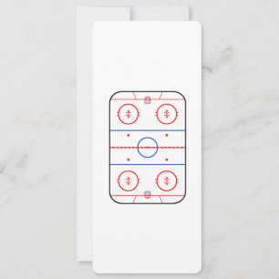 Carte Compagnon de hockey sur glace Diagram