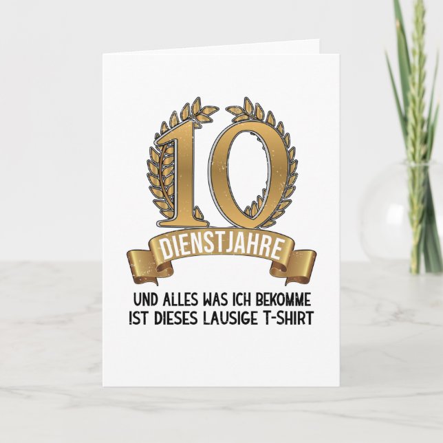 Carte Company Anniversary 25 Years Of Employees Company (Devant)
