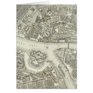 Carte composite de Saint-Pétersbourg