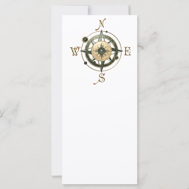 Carte Conception de boussole Imaginaire (celtique) (Devant)