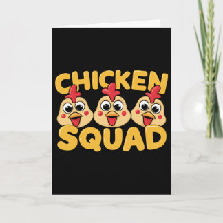 Carte Conception de Chicken Squad pour les trucs pour en