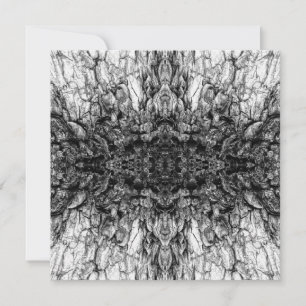 Carte Conception de motif de photo en noir et blanc d'éc