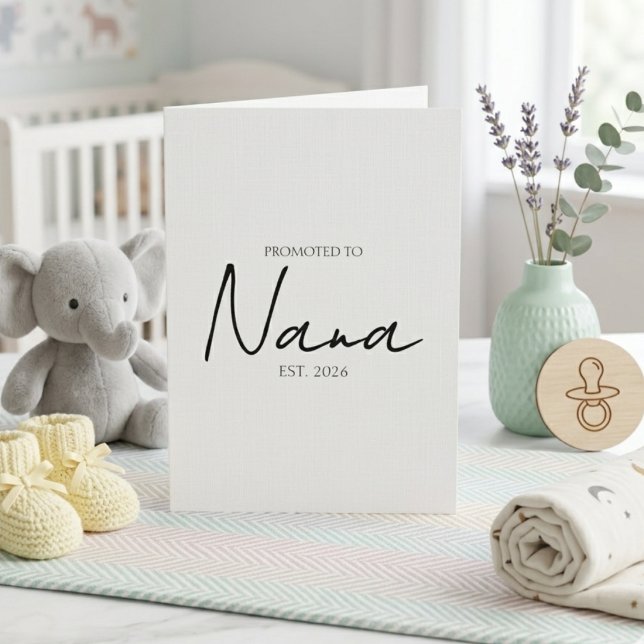 Carte Conception de script d'annonce de promotion à Nana (Créateur téléchargé)