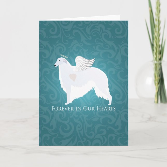 Carte Conception de sympathie de perte d'animal familier (Devant)