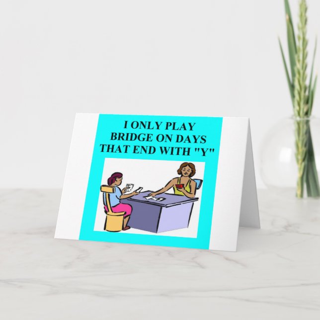 Carte conception en double de joueur de pont (Devant)