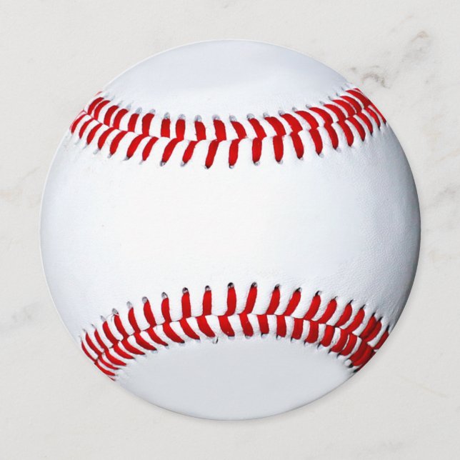 Carte Conception photo de base-ball (Devant)