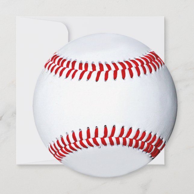 Carte Conception photo de base-ball (Devant)