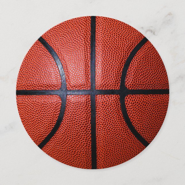 Carte Conception photo de basket-ball (Devant)