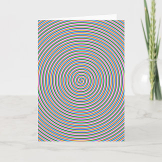 Carte Conception super de la spirale