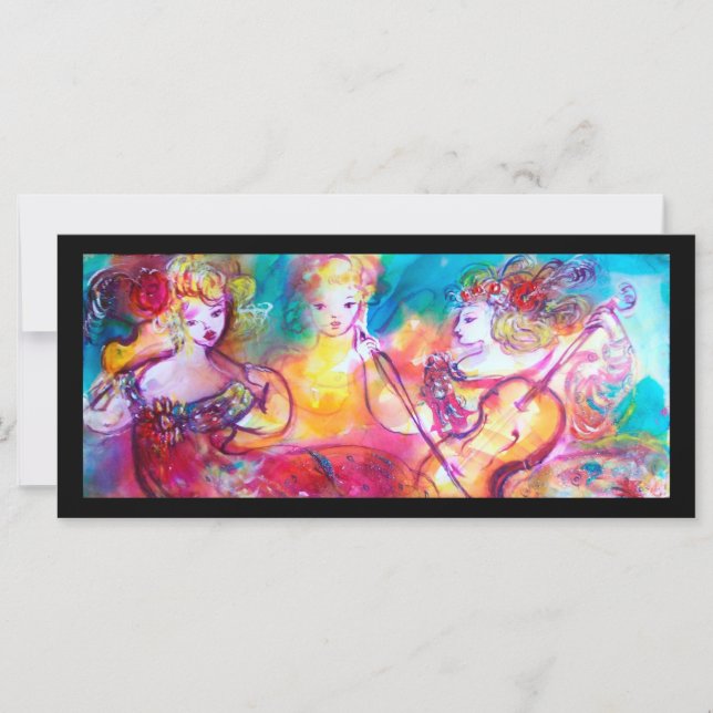 CARTE CONCERT DE PRINTEMPS HARMONY TRIO (Devant)