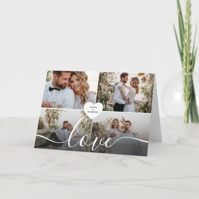 Carte Concevez Votre Propre Collage de Photographies d'A (Devant)