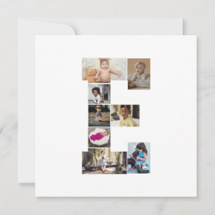 Carte Concevez votre propre collage de photos avec la le