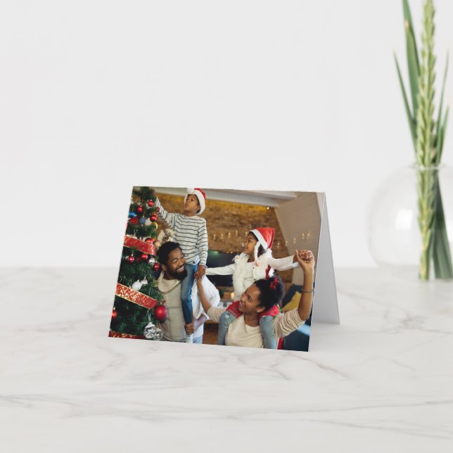 Carte Concevez Votre Propre Photo Unique (Devant)