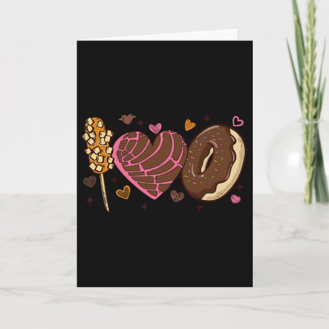 Carte Conchas je t'aime Saint-Valentin Mexicain Saint-Va (Devant)