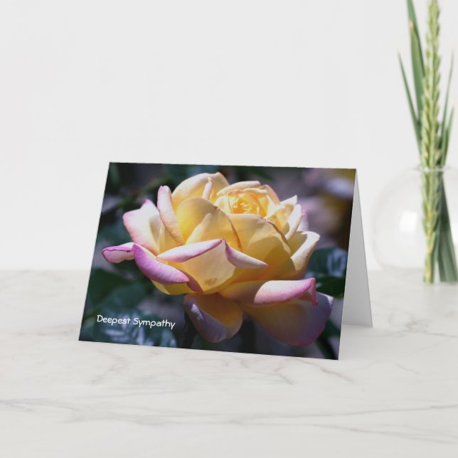 Carte Condoléances (Devant)
