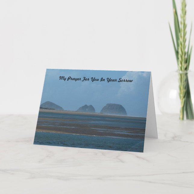 Carte Condoléances (Devant)