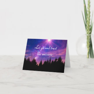 Carte Confiance Dans L'Univers