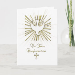 Cartes De Vœux Confirmation Catholique Zazzle Ch