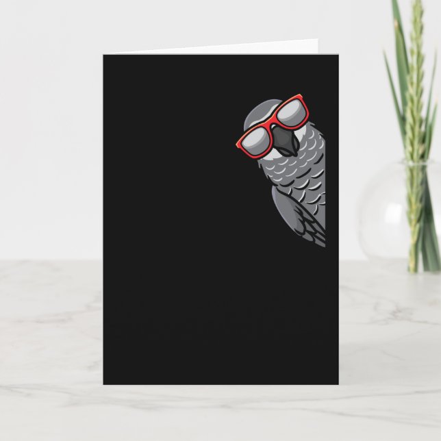 Carte Congo African Grey Parrot (Devant)