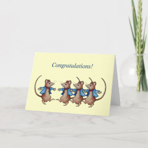 Carte Congratulations : Done Things Your Own Way : Mice