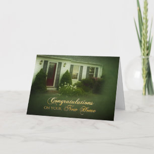 Carte Congratulations - New Home -