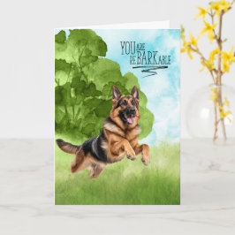 Carte Congratulations reBARKable German Shepherd Dog