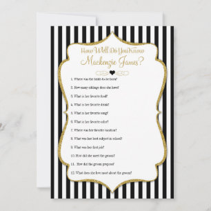 Carte Connaissez Bien Le Jeu De Fête des mariées De Mari