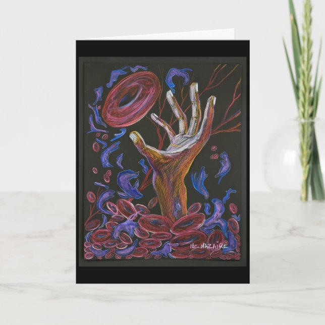 Carte Conscience 3 de douleur de drépanocyte (Devant)