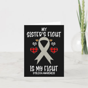 Carte Conscience Le combat de ma soeur est mon combat