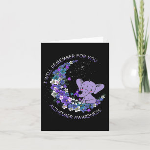 Carte Conscience que je me souviendrai pour vous Elephan