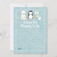 Arctic Winter Animaux Conseils Pour Mommy Shower G