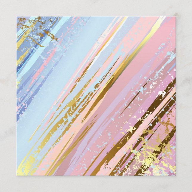 Carte Conseil Arrière - plan rose texturé (Devant)